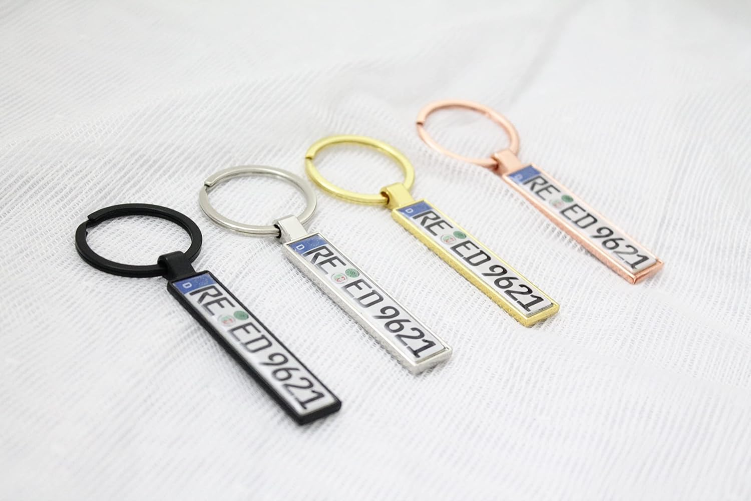 WERKSTATT：MUNCHEN KEYRING NAME PLATE WERKSTATT MUNCHEN - Name Plate Keyring – Atelier New York